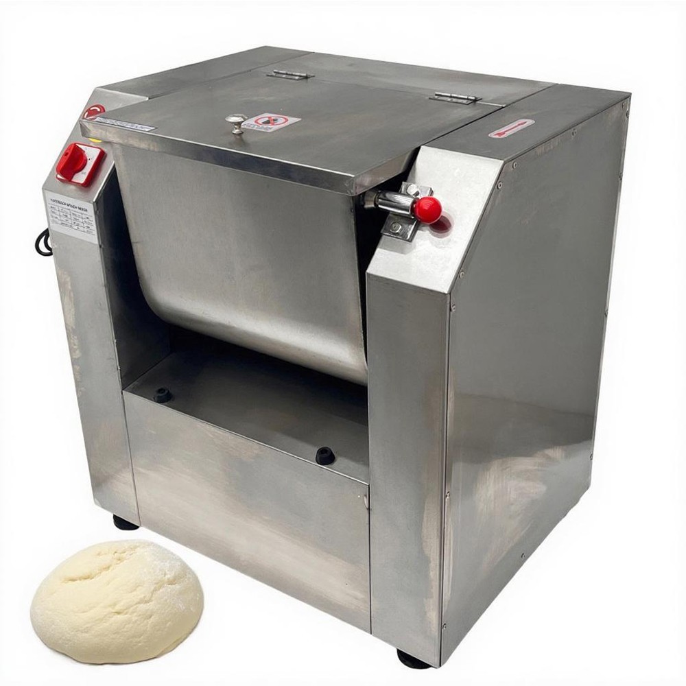Commercial Dough Blender Flour Mixing Machine Kneading 25KG/55.12lb Kitchen 110V