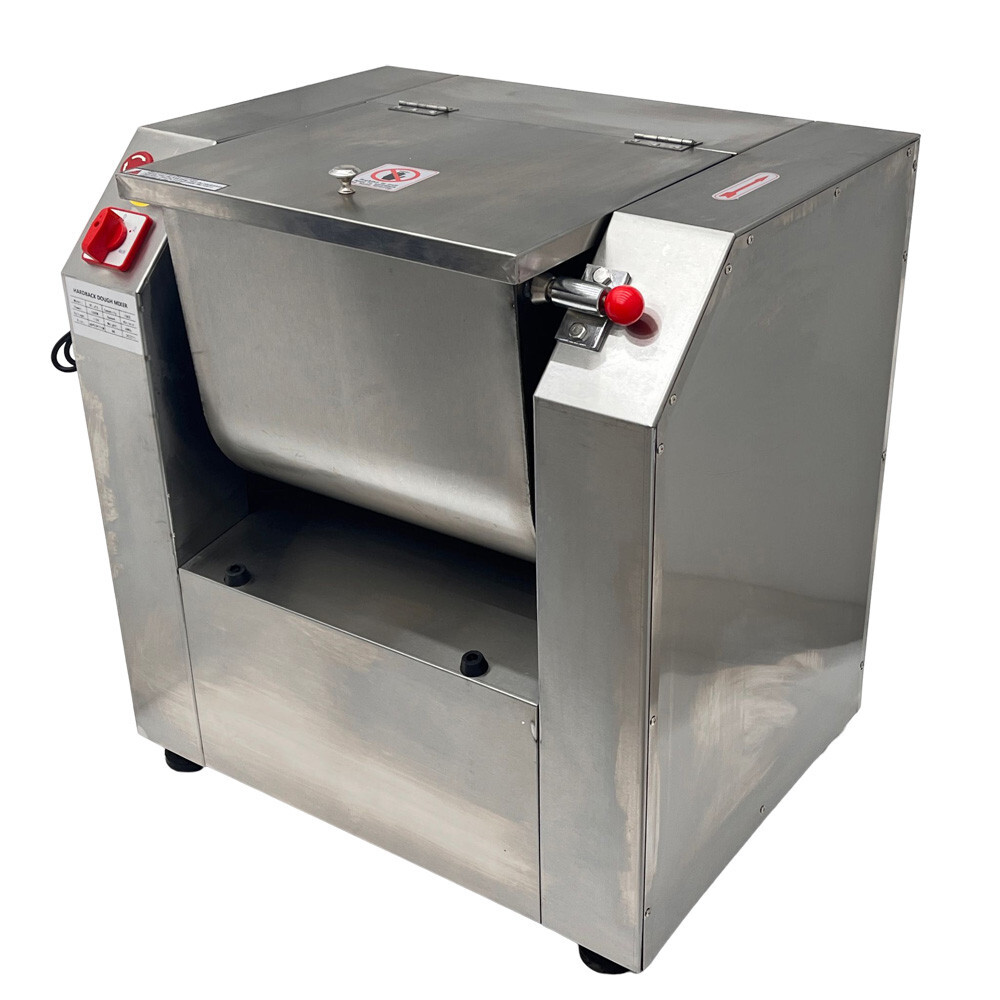 110V 25 KG Commercial Dough Mixer Machine 50QT 2200W Electric Flour Mixer w/Bowl