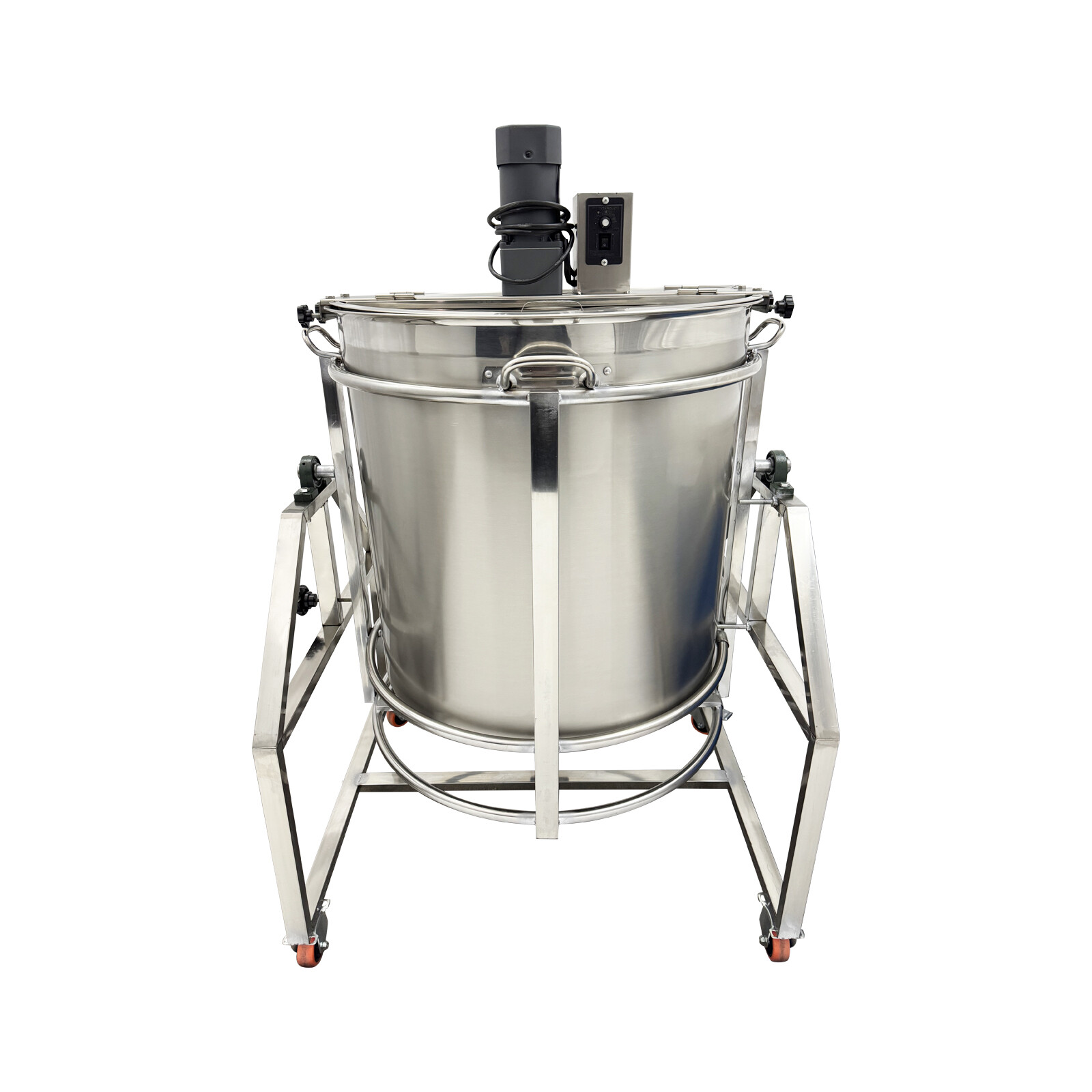 Auto Hot Pot Seasoning Mixer Stir-Fry Machine Gas & Electric Heating 50L 110V