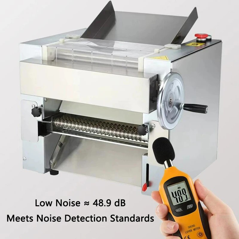 Electric Pasta Roller Benchtop Commercial Automatic Pasta Roller 220V
