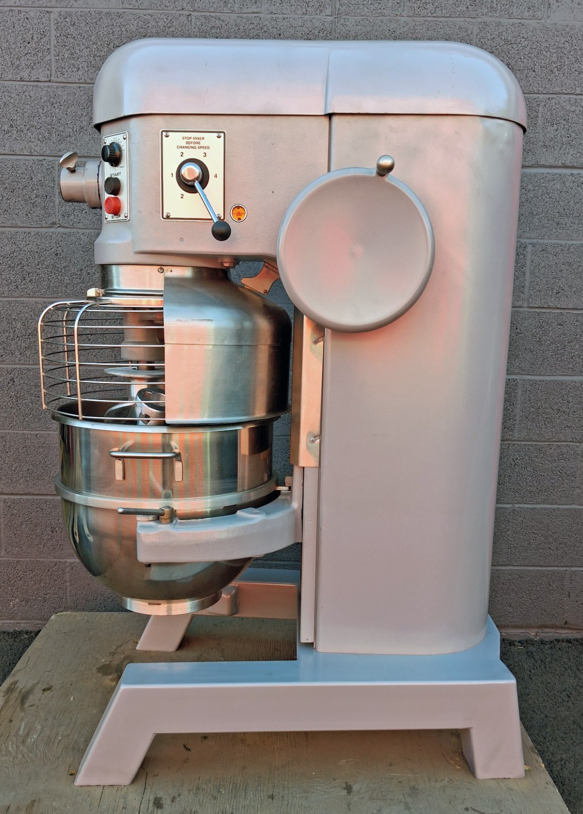 HOBART 60QT Dough Mixer Pizza Bakery Donut Mixer Bowl Guard 2 HP🍕🍩🍪🧁😋Mmmm