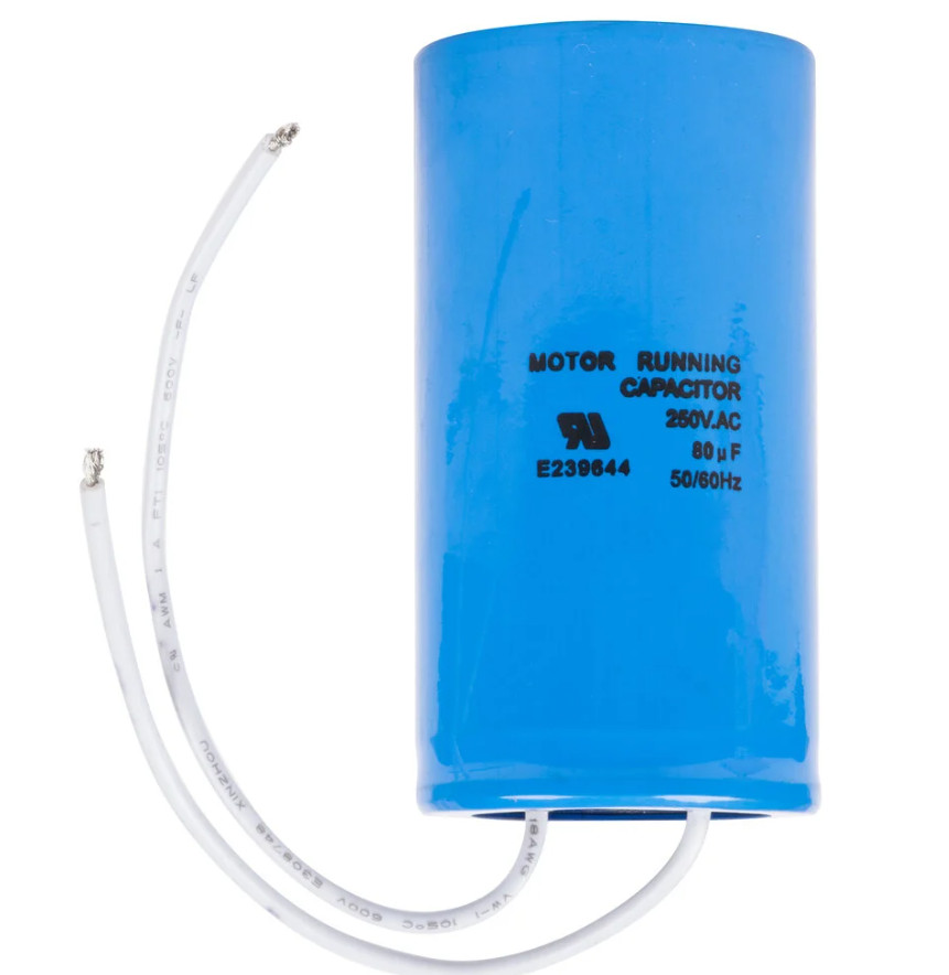 Avantco E239644, 250VAC, 80uF, 50/60HZ, Motor Run Capacitor