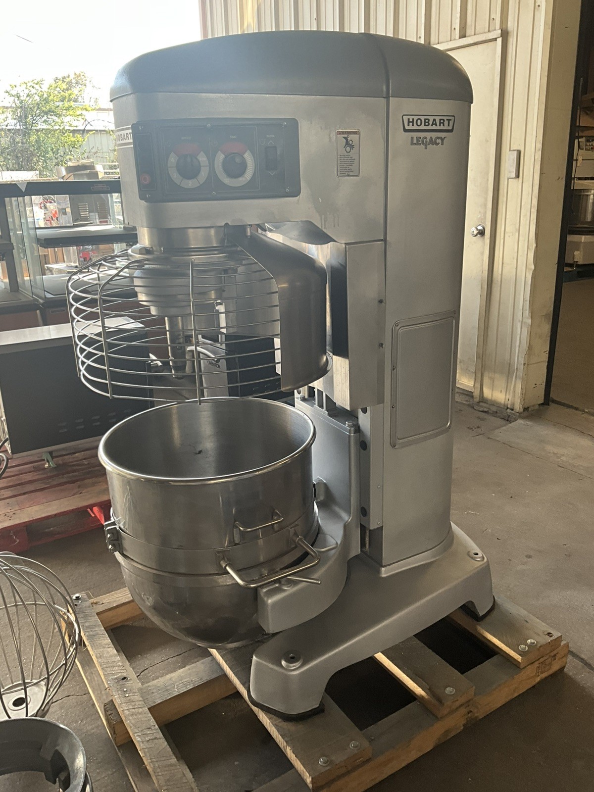 Hobart Legacy 140qt Dough mixer HL1400N Pizza Bakery Donut restaurant bowl guard