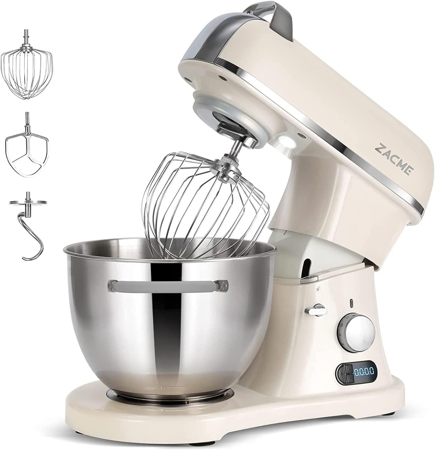 8.4QT Commercial Stand Mixer 800W with NSF Certified and Aluminum Die Casting, M