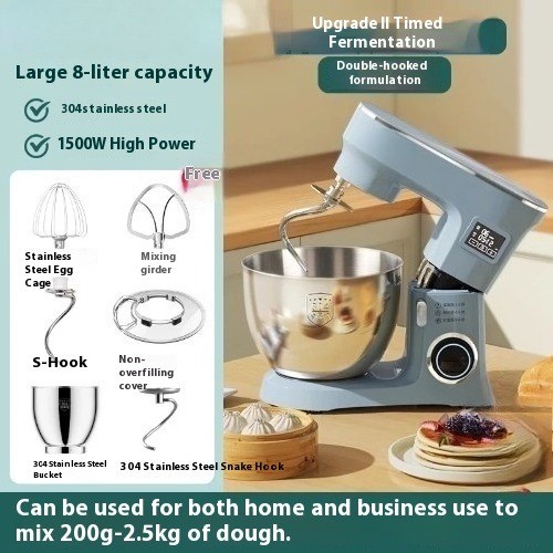 220V Kitchen Machine for Home and Commercial Use – Fully Automatic Flour