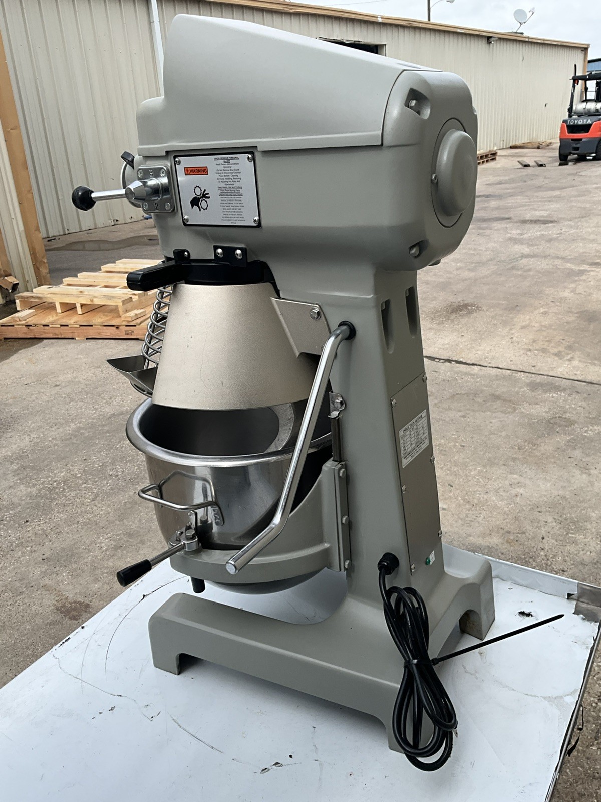 Globe SP20 20qt dough mixer bowl guard Pastry Shop Kitchen Bakery dough hook B