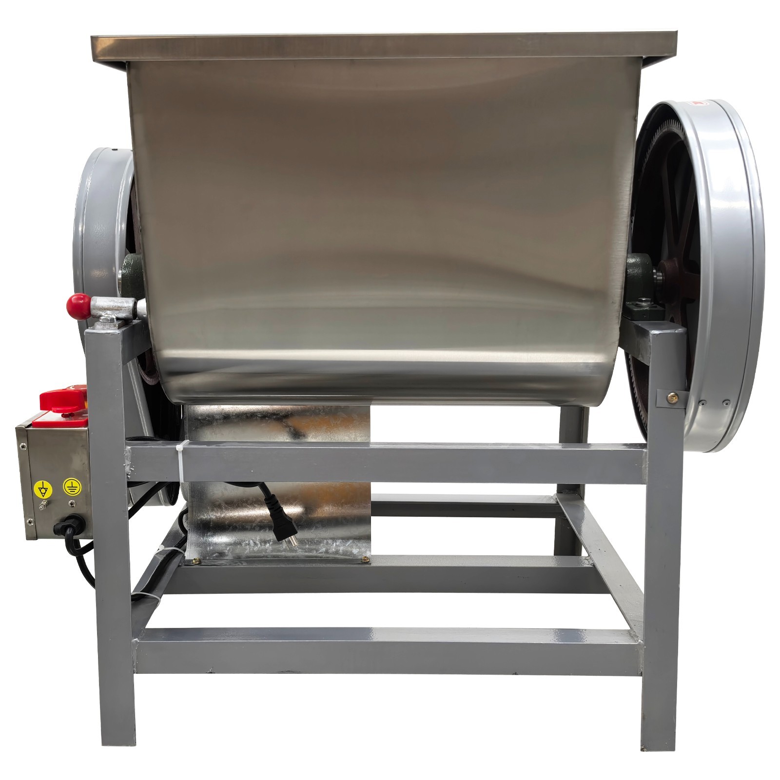 15kg Commercial Dough Mixer 110V Electric Dough Kneading Machine 90° Tilt Barrel