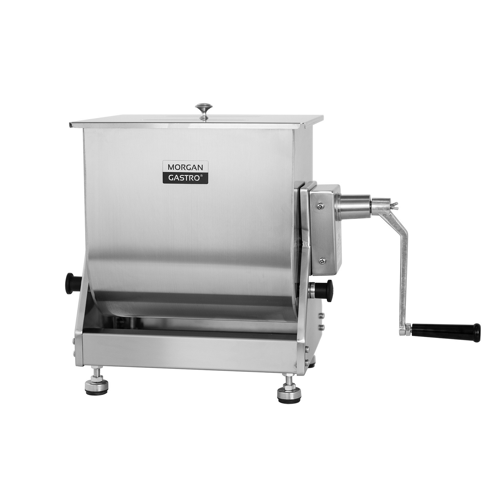 CMI Manual Meat Mixer 30 Pound Sausage Mixing Stainless Steel Tilt Tank Mixer