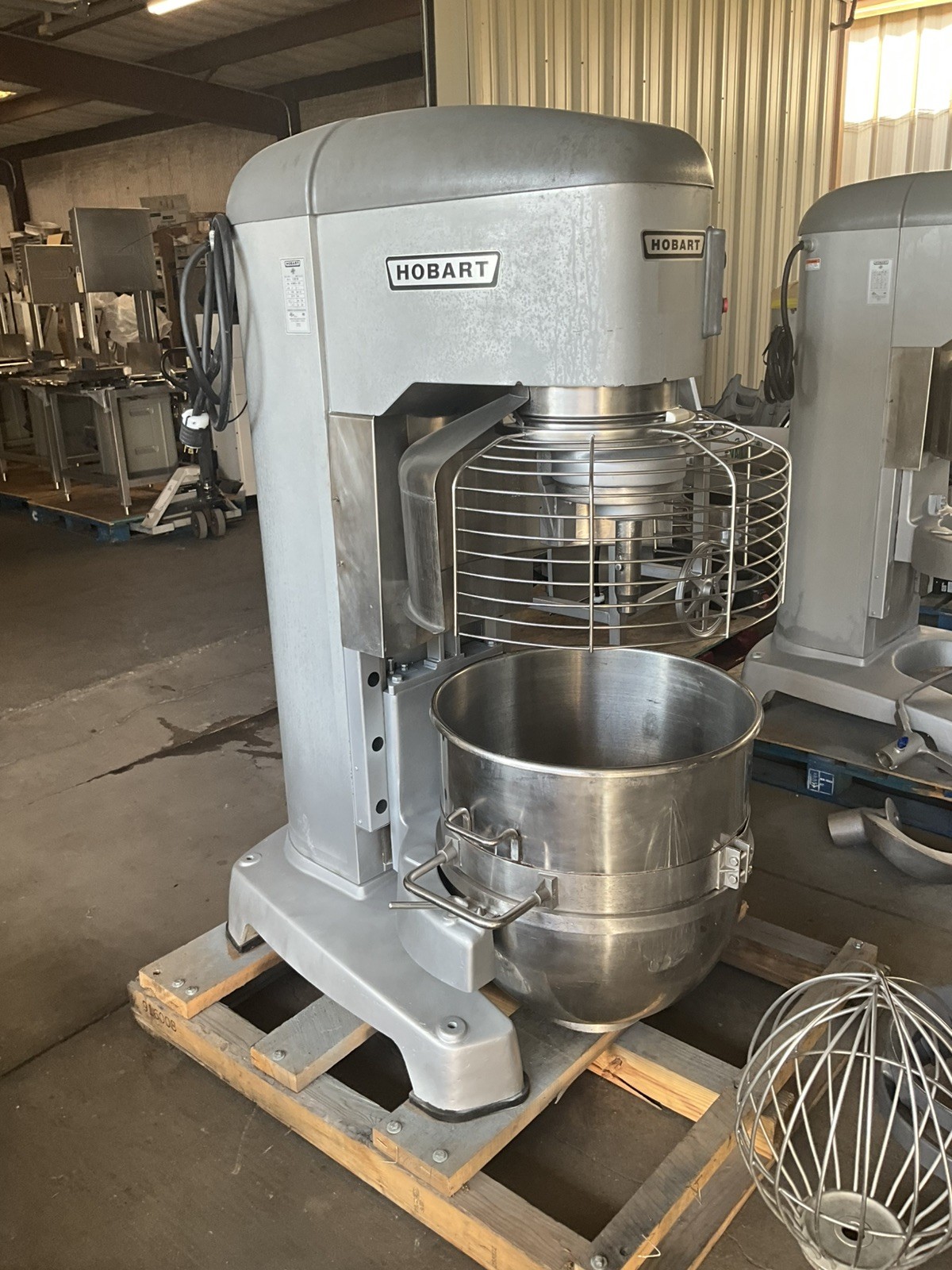 Hobart Legacy 140qt Dough mixer HL1400N Pizza Bakery Donut restaurant bowl guard