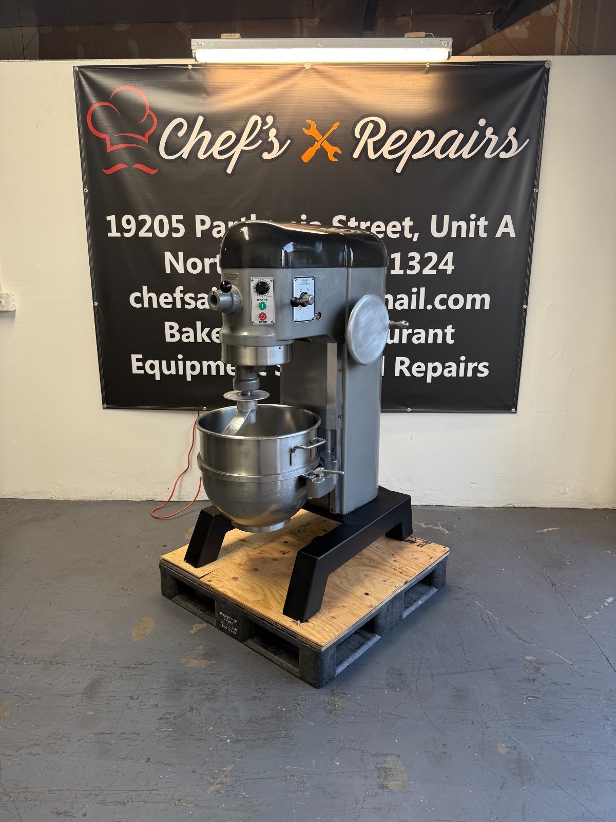 HOBART H600 60Q MIXER RIBUILT WITH WARRANTY 220V 1PH 1.5HP
