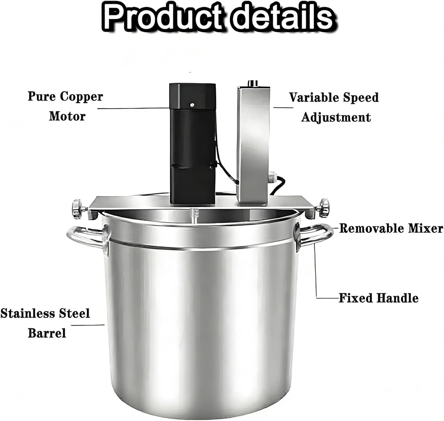 Automatic Food Heating Stirrer Electric Food Mixer Sauce Boiling Machine