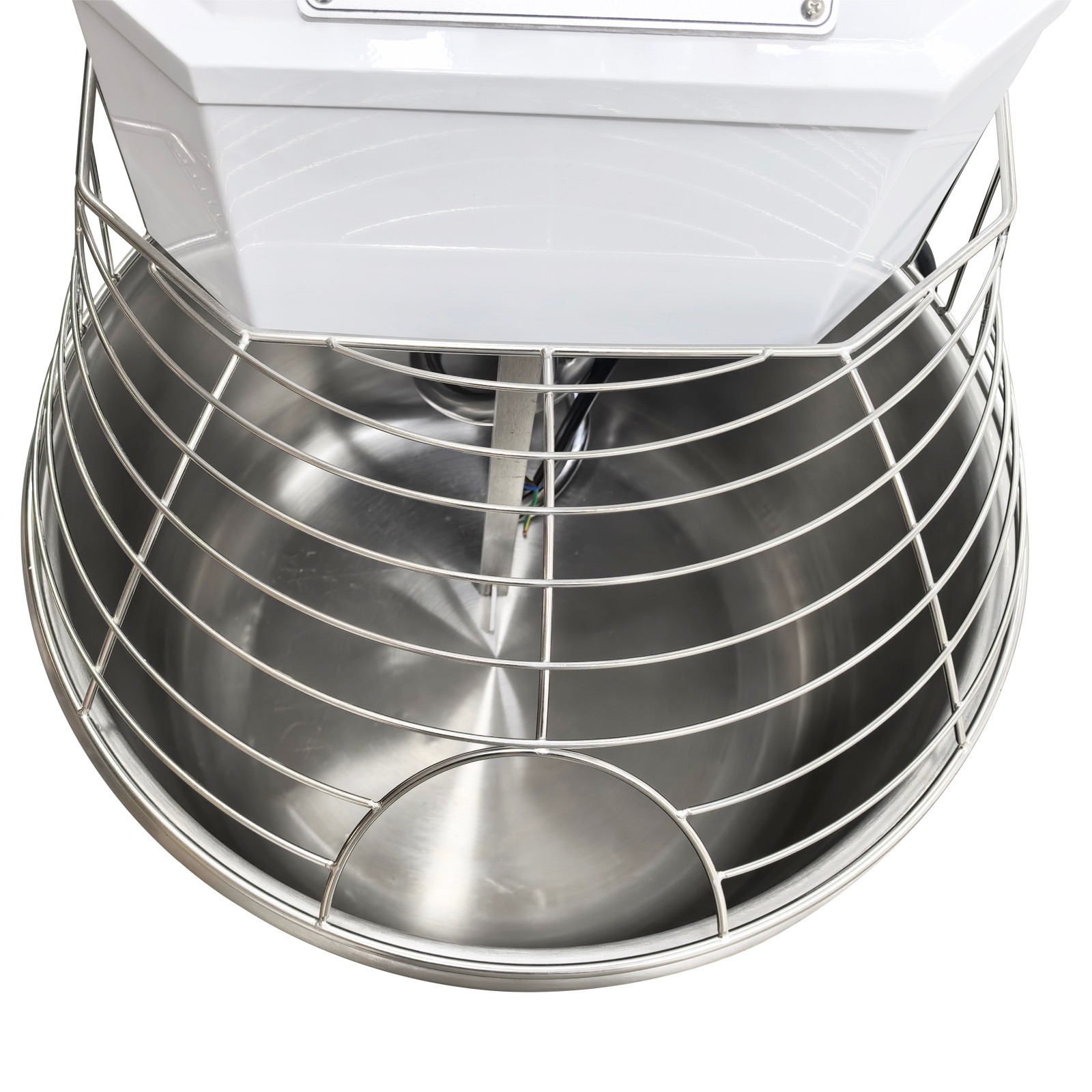 220V80L 3PH Electric Dough Kneading Machine Dual-speed Dough Mixer Without Plug
