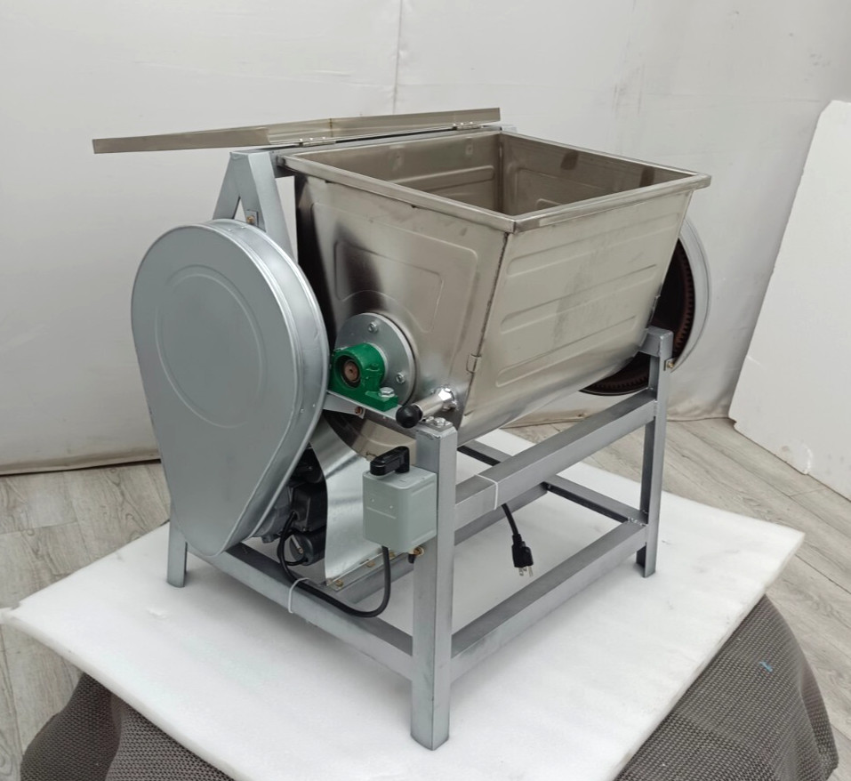 50QT Commercial Dough Kneading Machine Electric Mixer For Steamed Buns Noodles