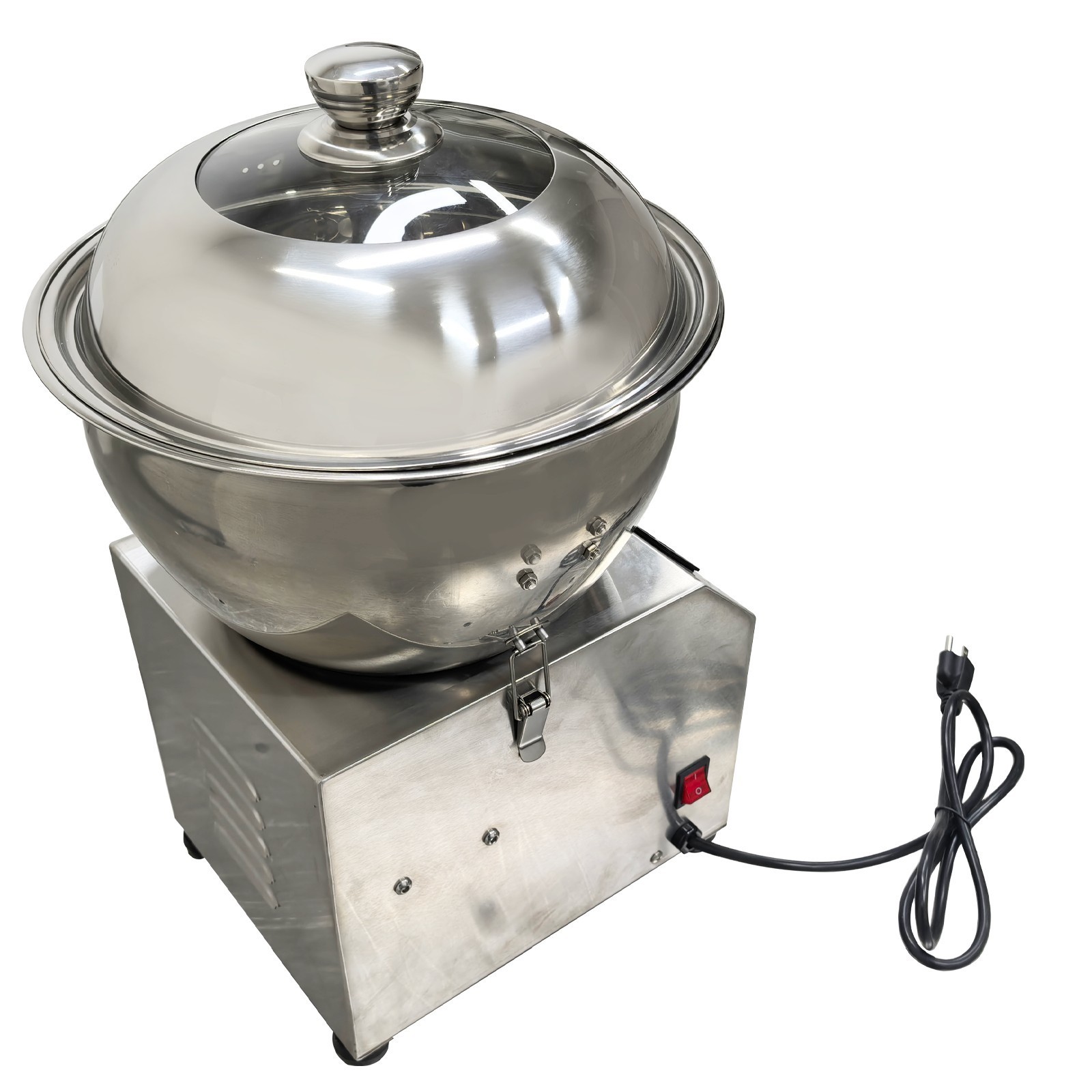 8KG 110V Electric Dough Mixer Bread Kneading Machine Auto Flour Mixer w/Heating