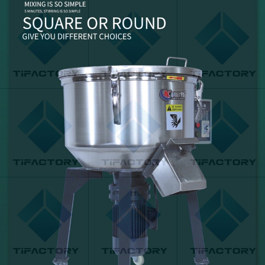 50KG Plastic Particles Mixer Industrial Color Vertical Mixer Blender 380V/220V