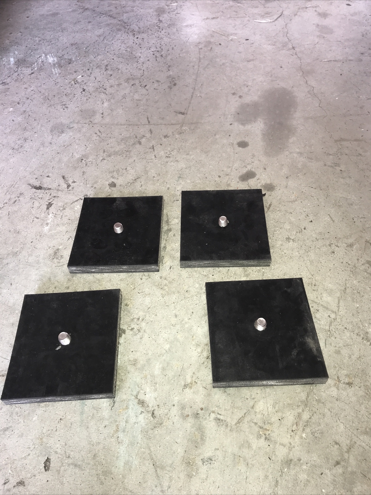 Vibration damping feet Rubber pads for Hobart Mixer H600 P660 L800 Bolts Washer