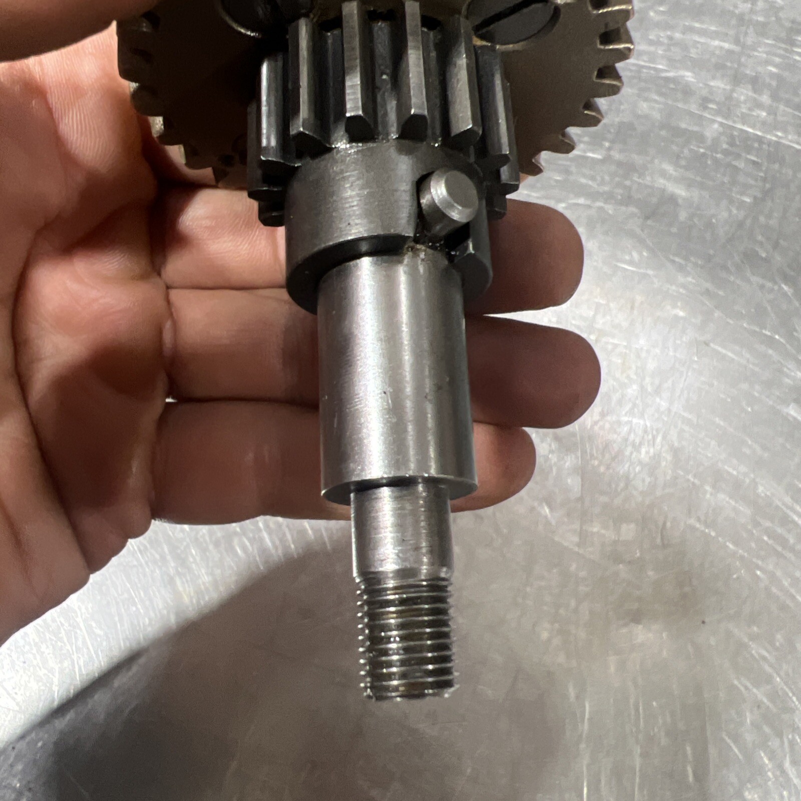 Genuine Hobart A200 20 QT Mixer Old Style Worm Gear Assy W/Spring PN M-24861-1