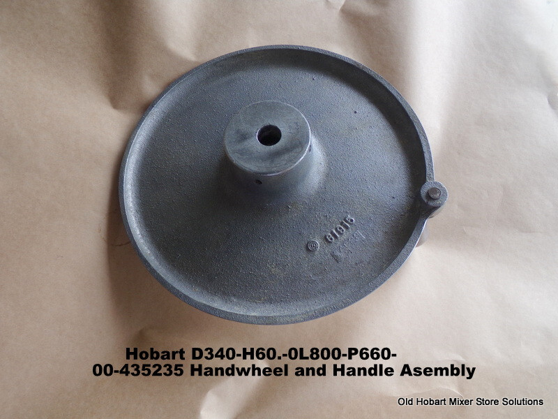 Hobart O.E.M. D340-H600-L800-P660- 00-435235 Handwheel and Handle Asembly