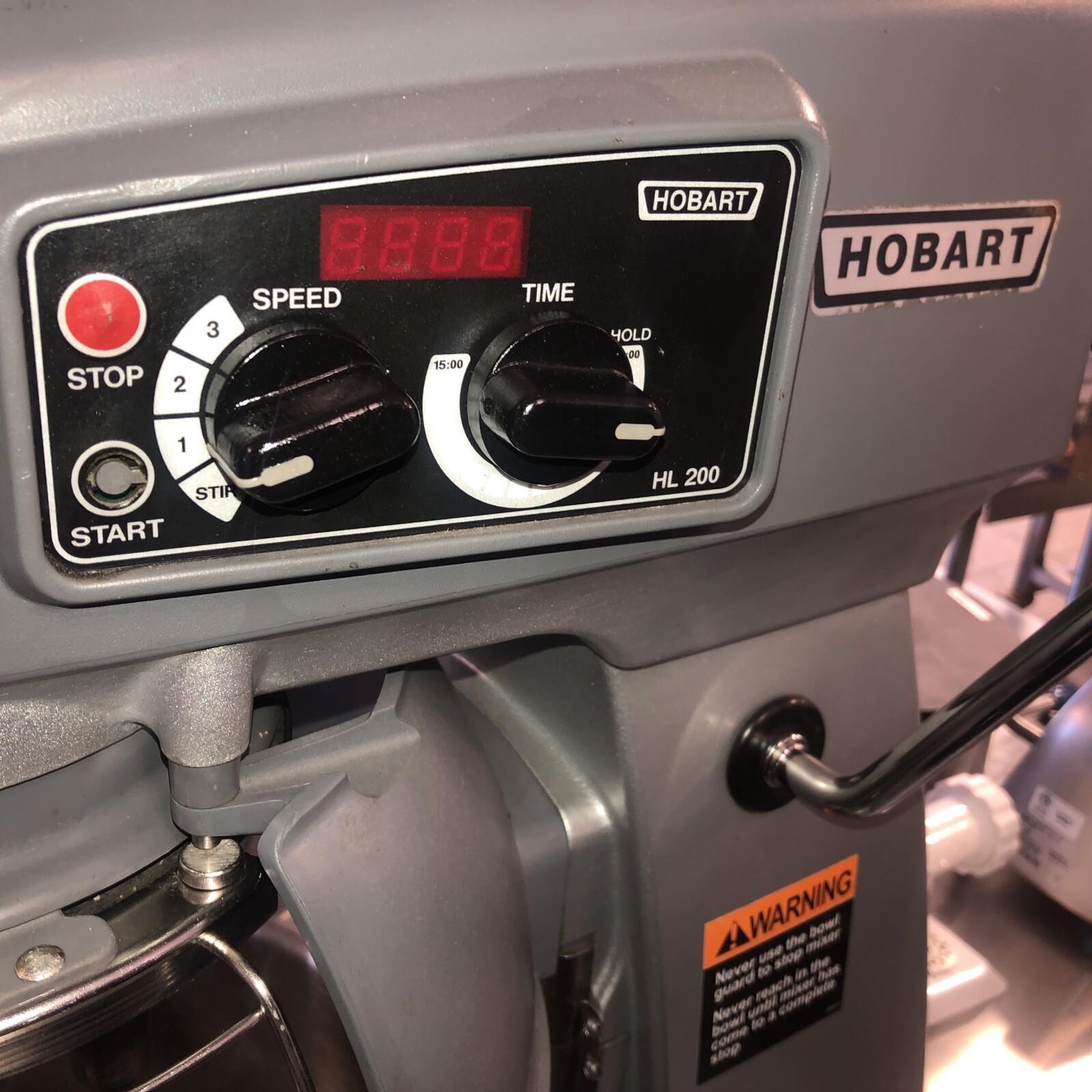Hobart HL200 Legacy 20-Quart 3-Speed All-Purpose Commercial Mixer With Whip 200V