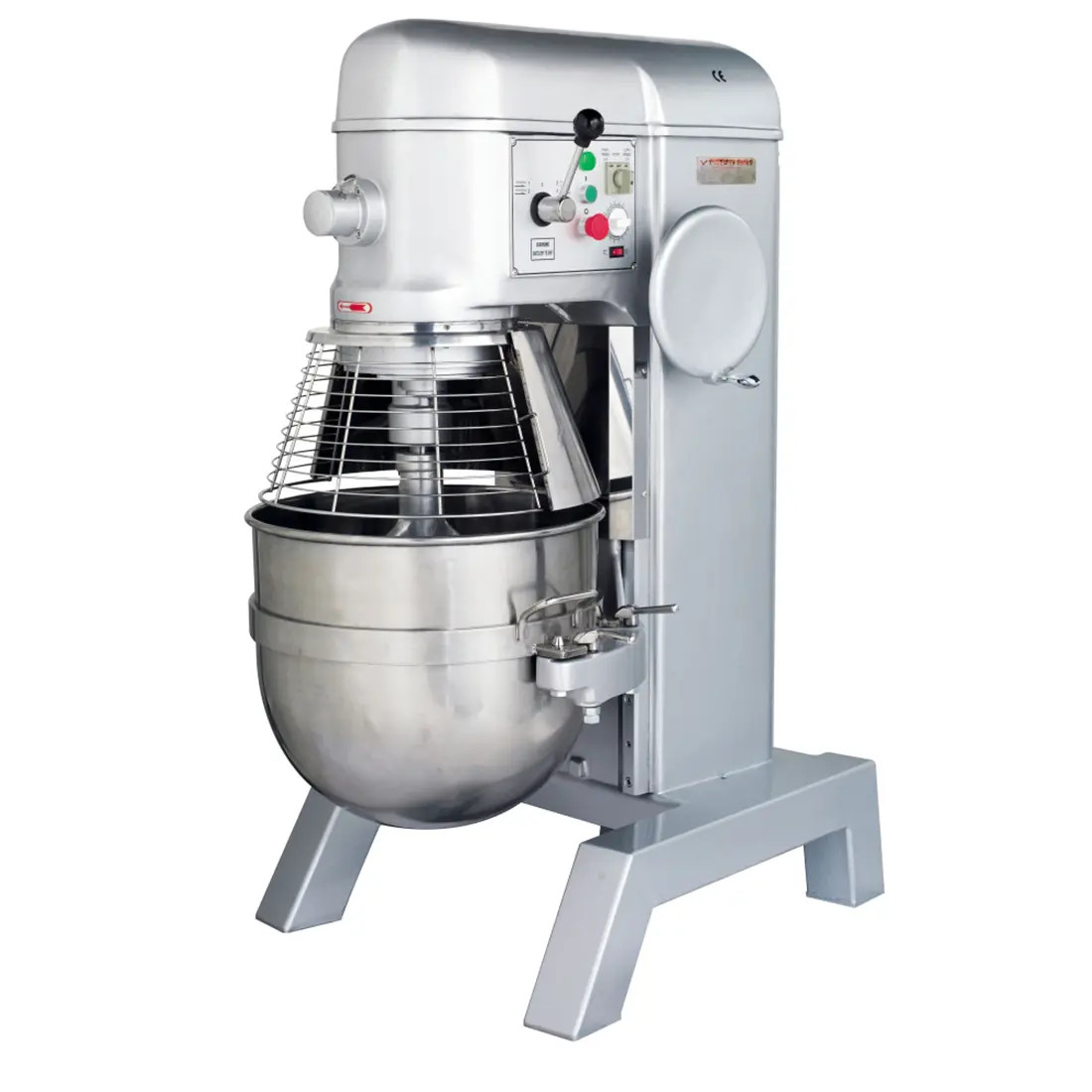 80 Qt 4-Speed Belt & Gear Driven Planetary Mixer – 3 HP