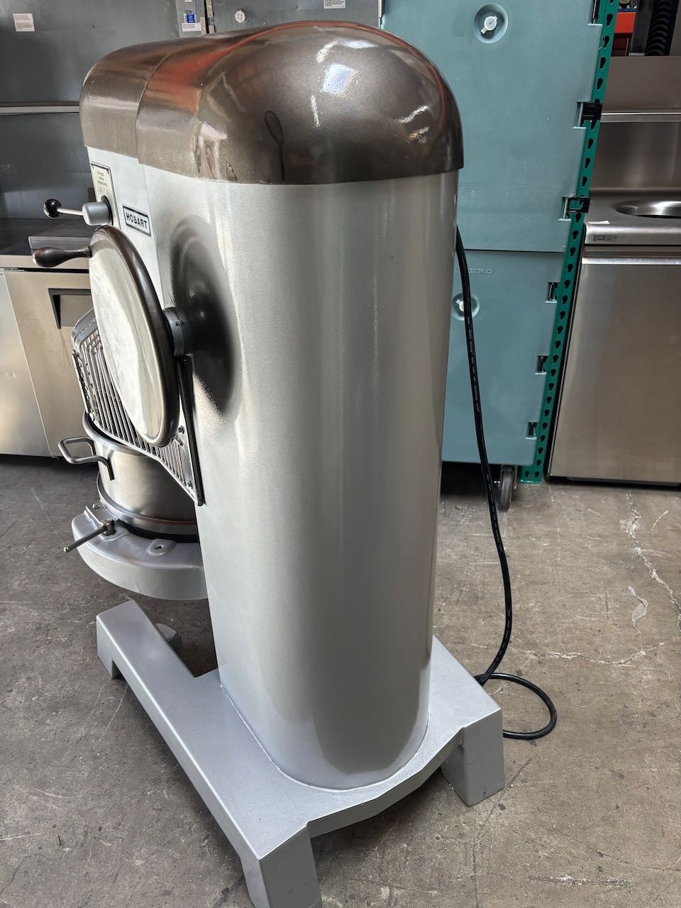 80 Quart Hobart Mixer L-800T Timer Bowl Guard 3 Attachments 200V 2 HP 1PH Qt NSF