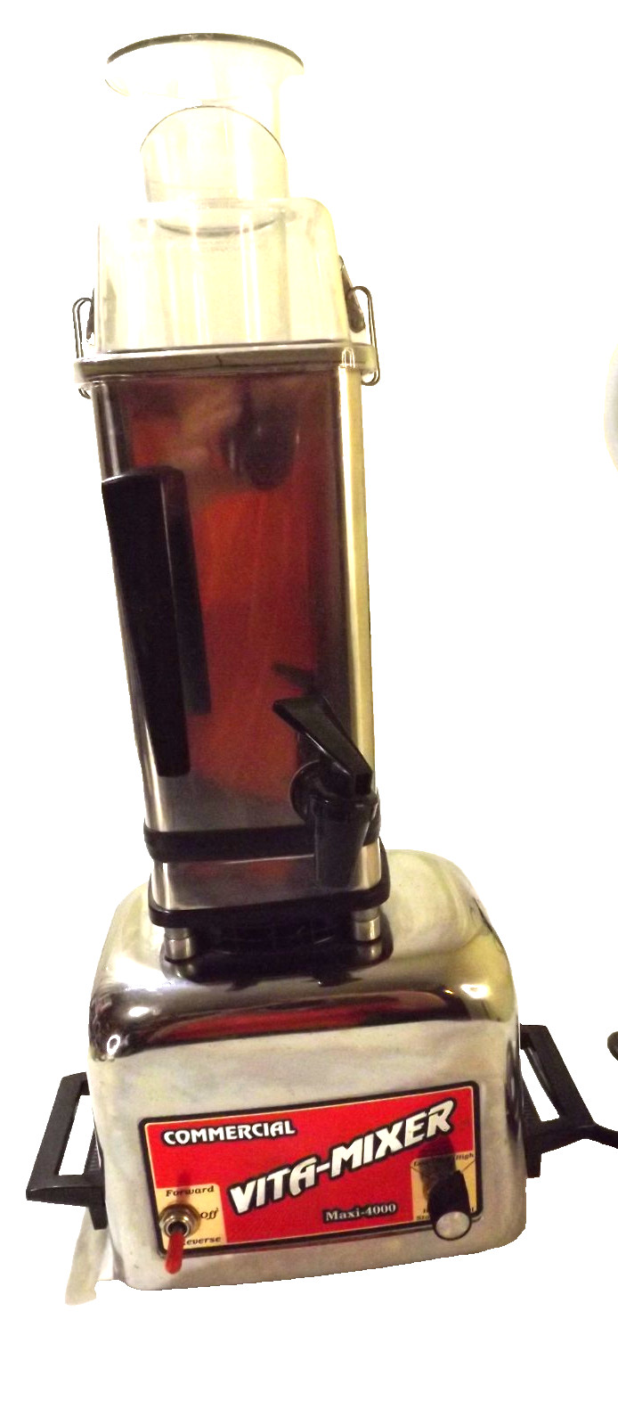 Vitamix Maxi 4000 Commercial Blender 850 Watts 3 Speed Model 479044 Stainless