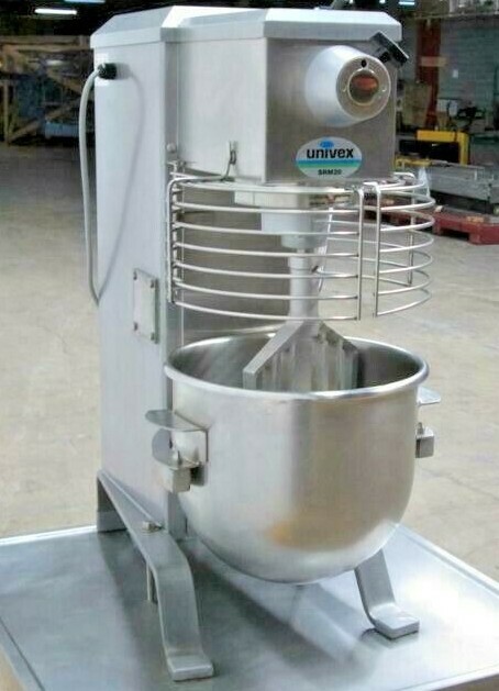 Univex Model SRM20, 20 quart table top mixer
