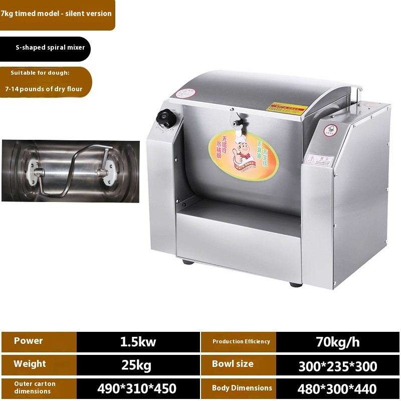 Electric Dough Mixer 3/5/7/10KG Food Processor Flour Mixer Bread and Pasta Maker