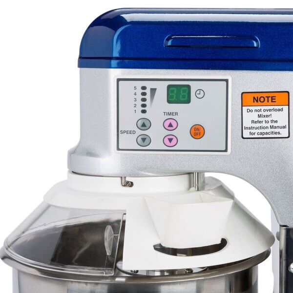 40755 7 Qt. Bowl Lift Countertop Mixer with Guard & Standard Accessories – 120V