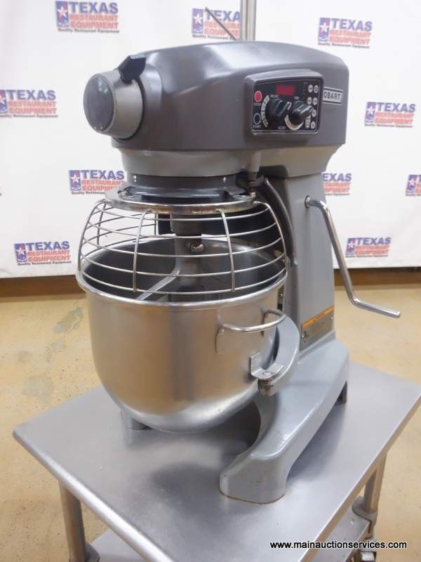 HOBART LEGACY HL200 COUNTERTOP 20 QUART DOUGH MIXER WITH BOWL 1 ATTACHMENT