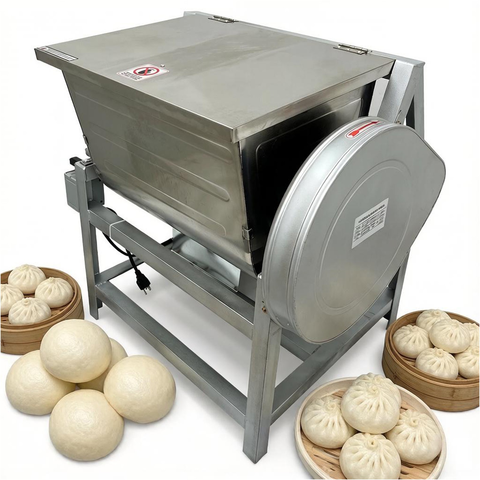 55 lbs Commercial 110V Electric Dough Mixer Mixing Machine Kitchen Equipment