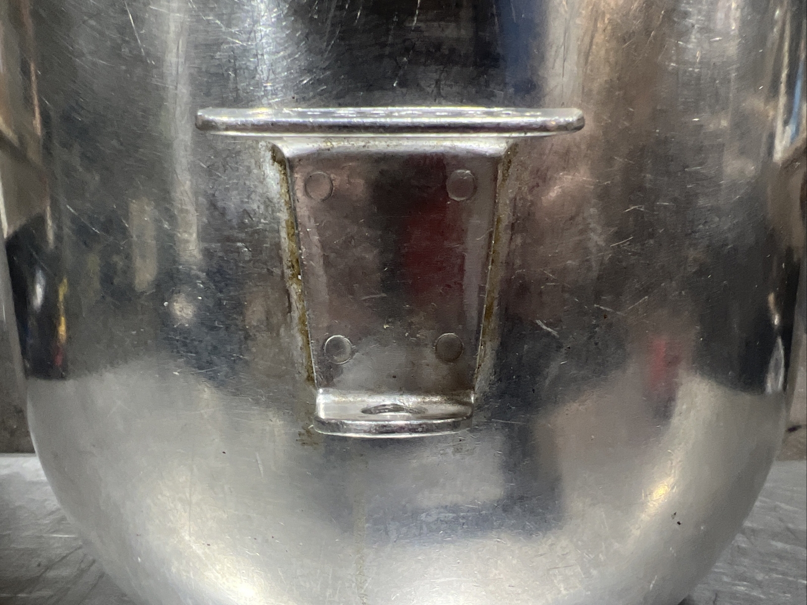 Hobart Genuine 20 QT Quart Mixer Stainless Steel Mixing Bowl A-200-20 Used