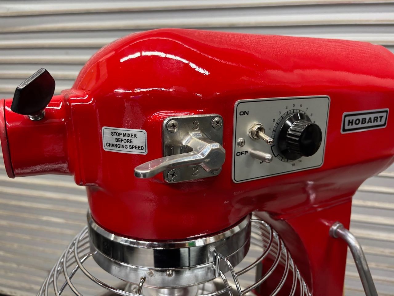 20 Quart Hobart A-200T Mixer 120V NEW Bowl & Attachments Red Qt 1/3 HP #4792