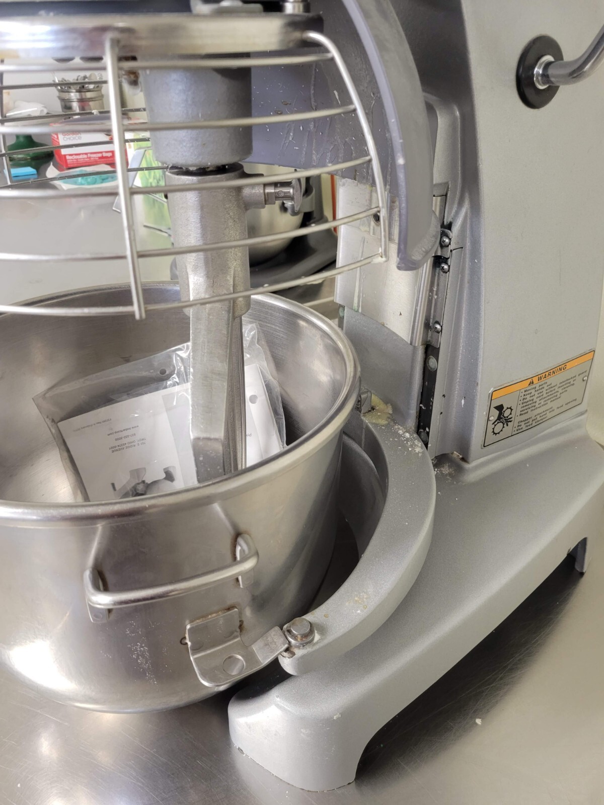 HOBART H2-200-1STD LEGACY 20QT PLANETARY STAND MIXER BOWL GUARD S/S BOWL PADDLE