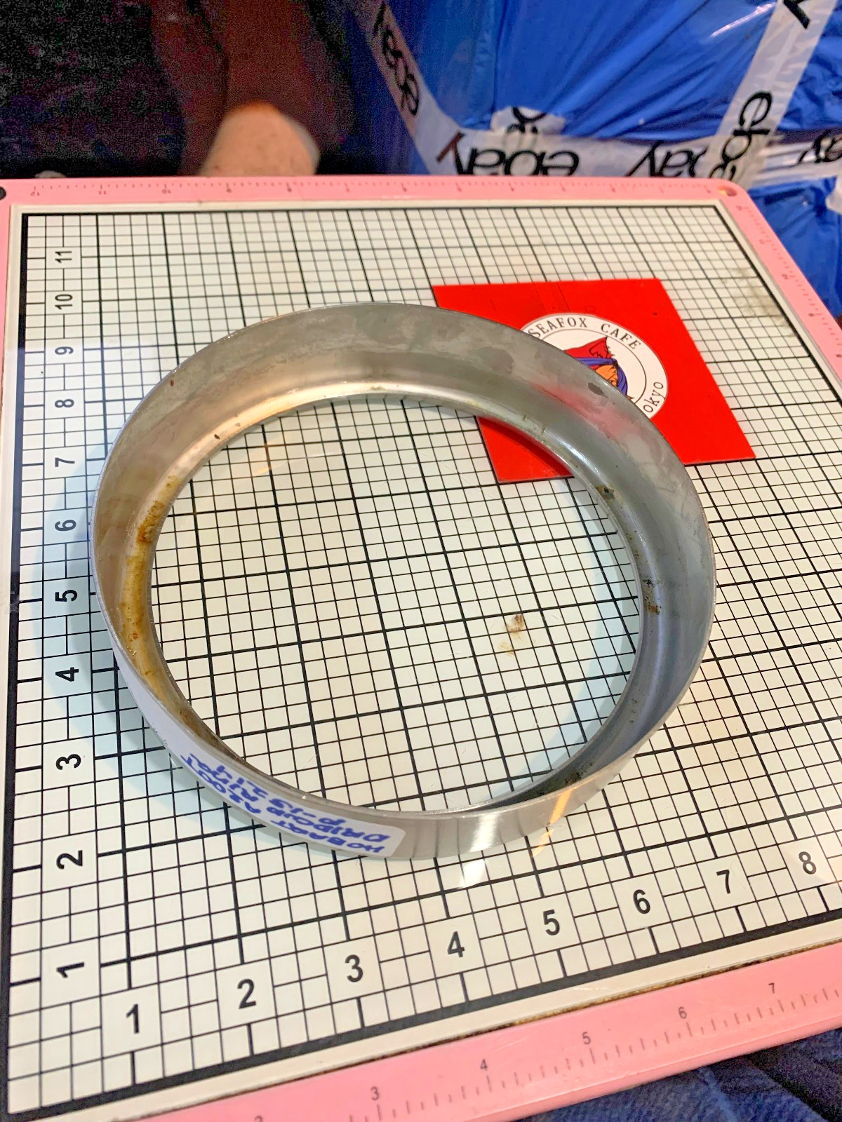 Dripcup Ring, P-15214, OEM Hobart A200T 1st ed. 20 QT Mixer