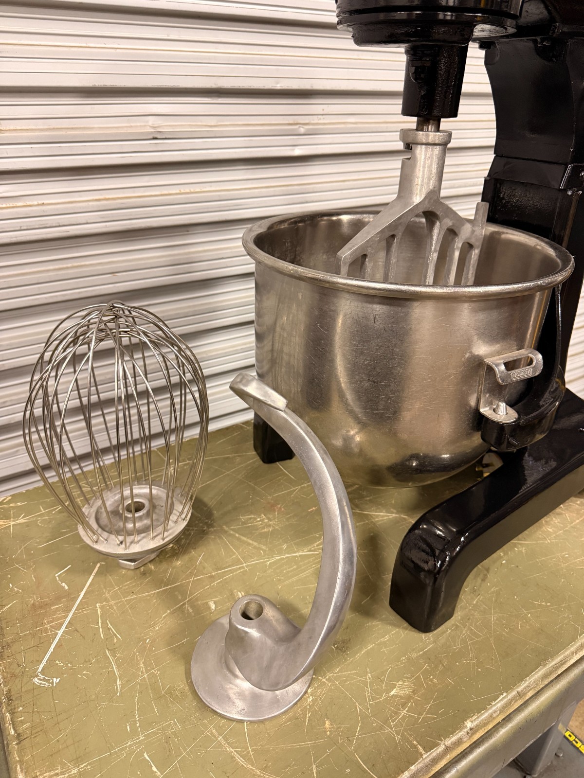Hobart A200 20 Quart 3PH Commercial Mixer With 3 Attachments Freshly Serviced