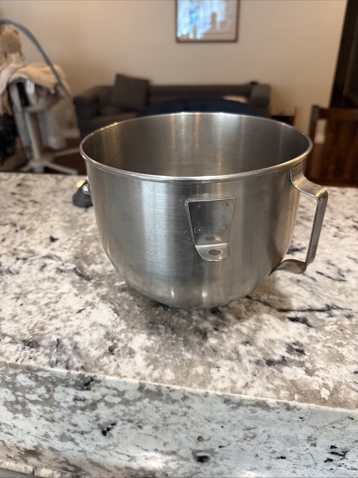 Hobart N50 5 Qt Mixer Bowl BOWL-Stainless Steel Commercial OEM Style CLEAN. Z7
