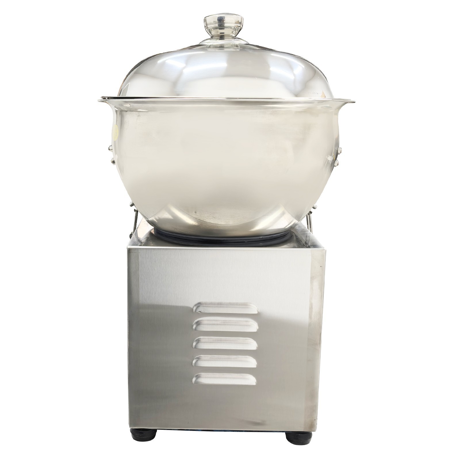 8KG Detachable Basin Type Dough Mixer Machine w/ Heating Function Timing Control