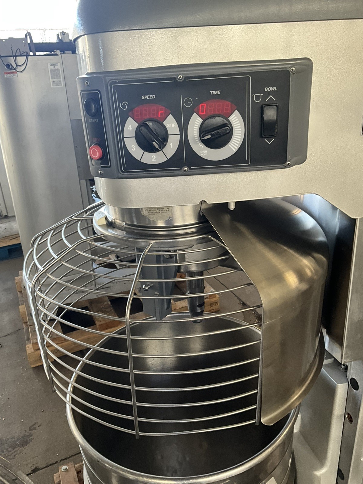 Hobart Legacy 140qt Dough mixer HL1400N Pizza Bakery Donut Pastry bowl guard AAA